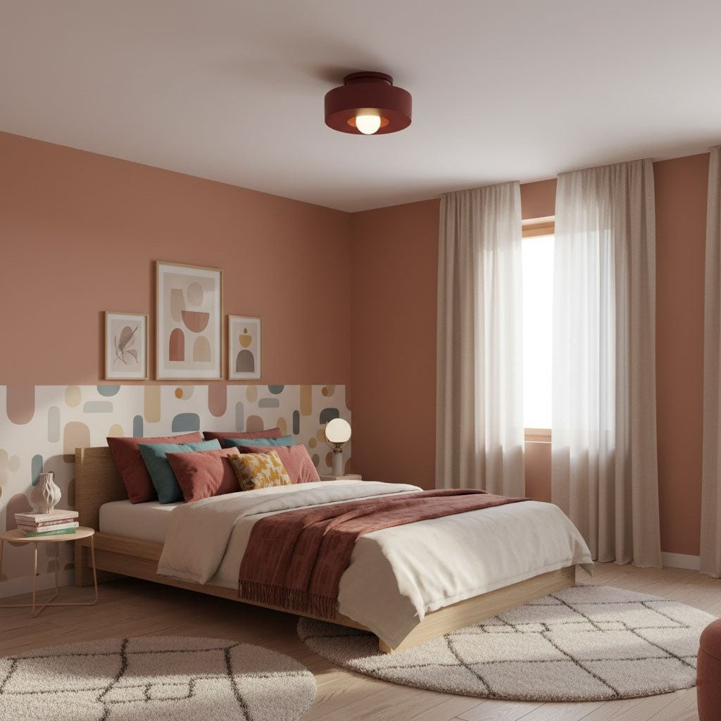 Simon Resin Ceiling Light