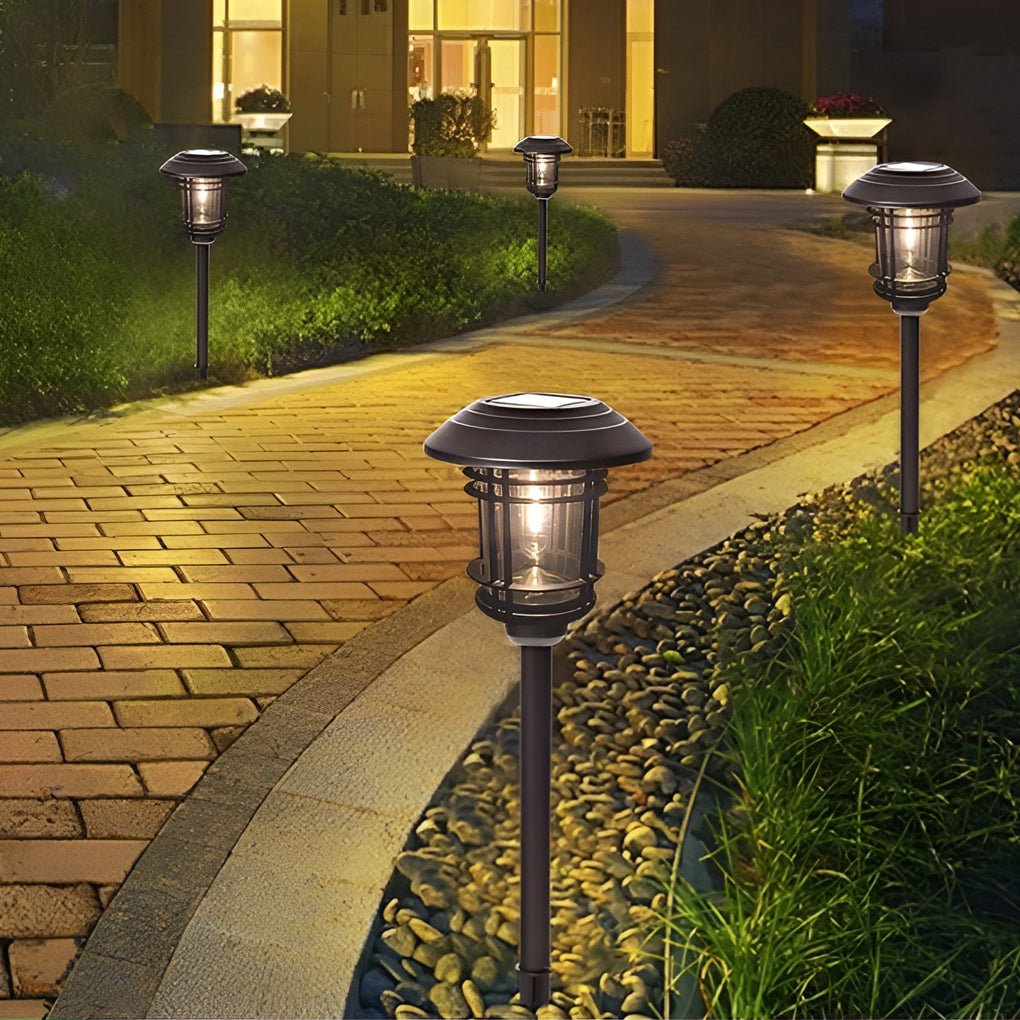 Solar Exterior Lights Garden Lights LED Post Lights Landscape Lighting, outdoor light, main view, Tianguang Select
