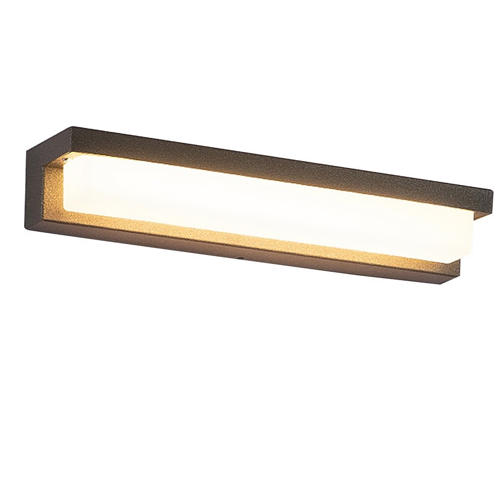 Contemporary Stainless Steel Linear LED Strip Exterior Wall Light, detail angle 10, Tianguang Select