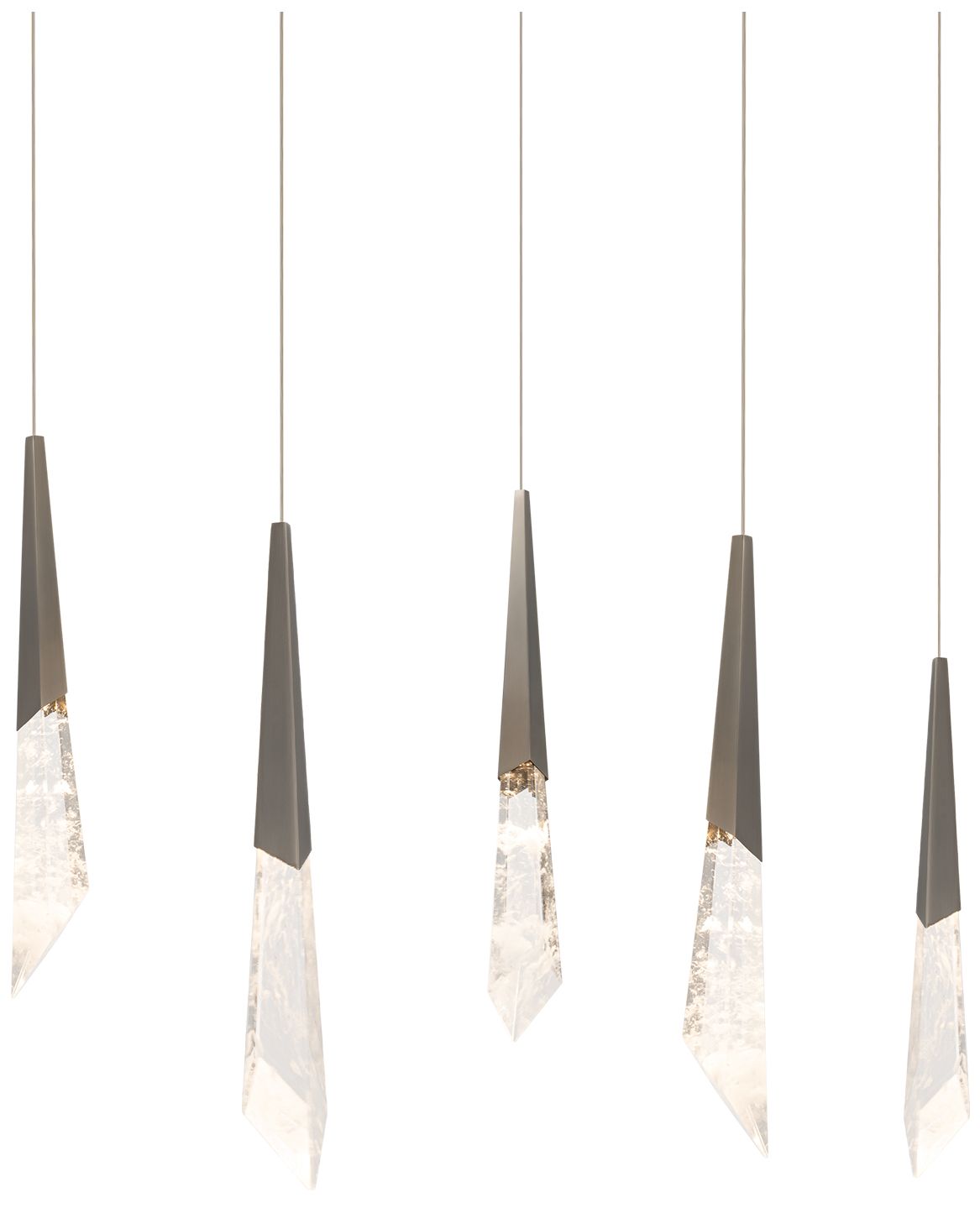 Solitude 22"H X 5-Light Crystal Chandelier