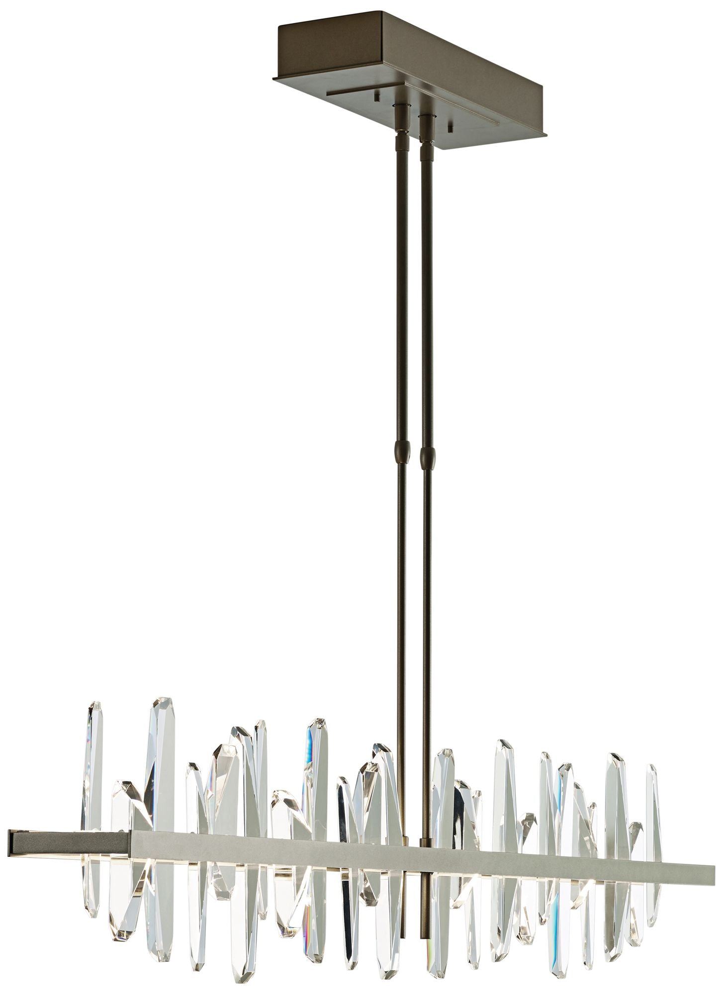 Solitude 51.9" Wide Large Soft Gold LED Pendant