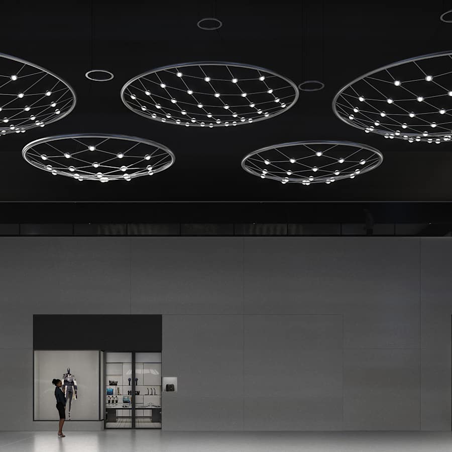 Constellation Galaxy Matrix 38" Wide LED Suspension