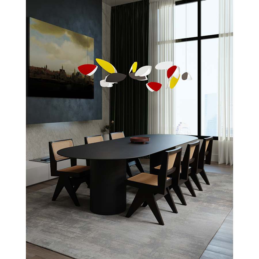 Papillons 13-Light 58" Wide LED Suspension Multi-Light