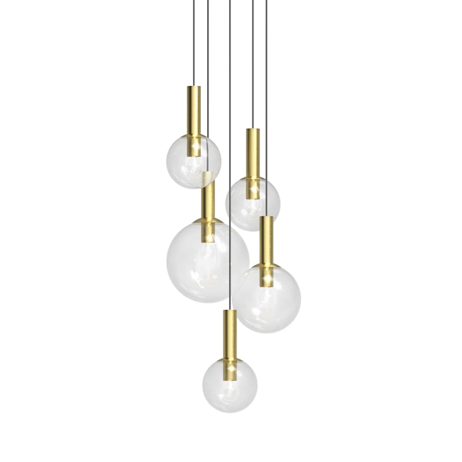 Bubbles 5-Light 26" Wide Multi-Light Pendant
