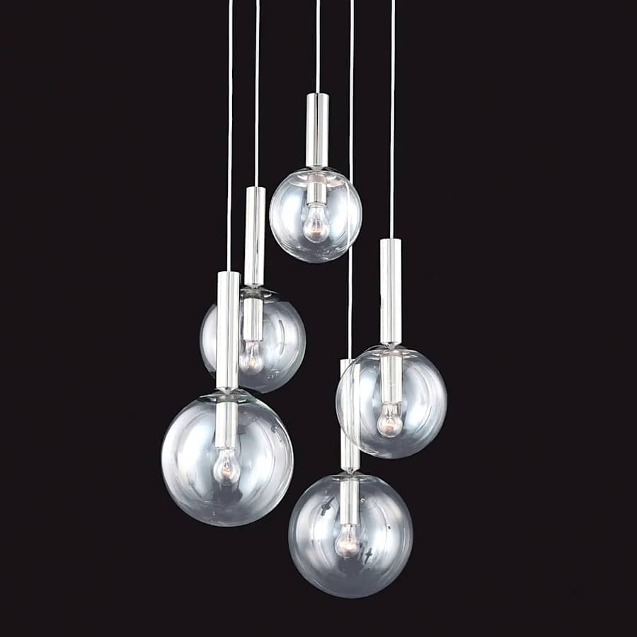 Bubbles 5-Light 26" Wide Multi-Light Pendant