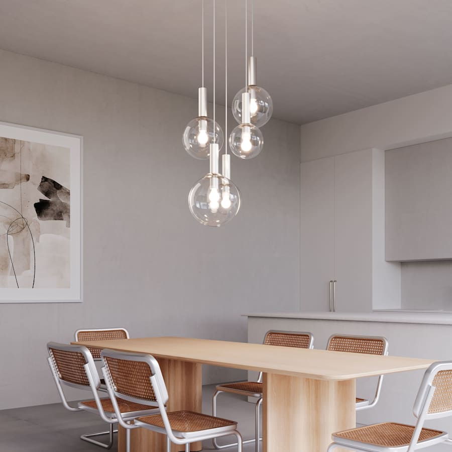 Bubbles 5-Light 26" Wide Multi-Light Pendant