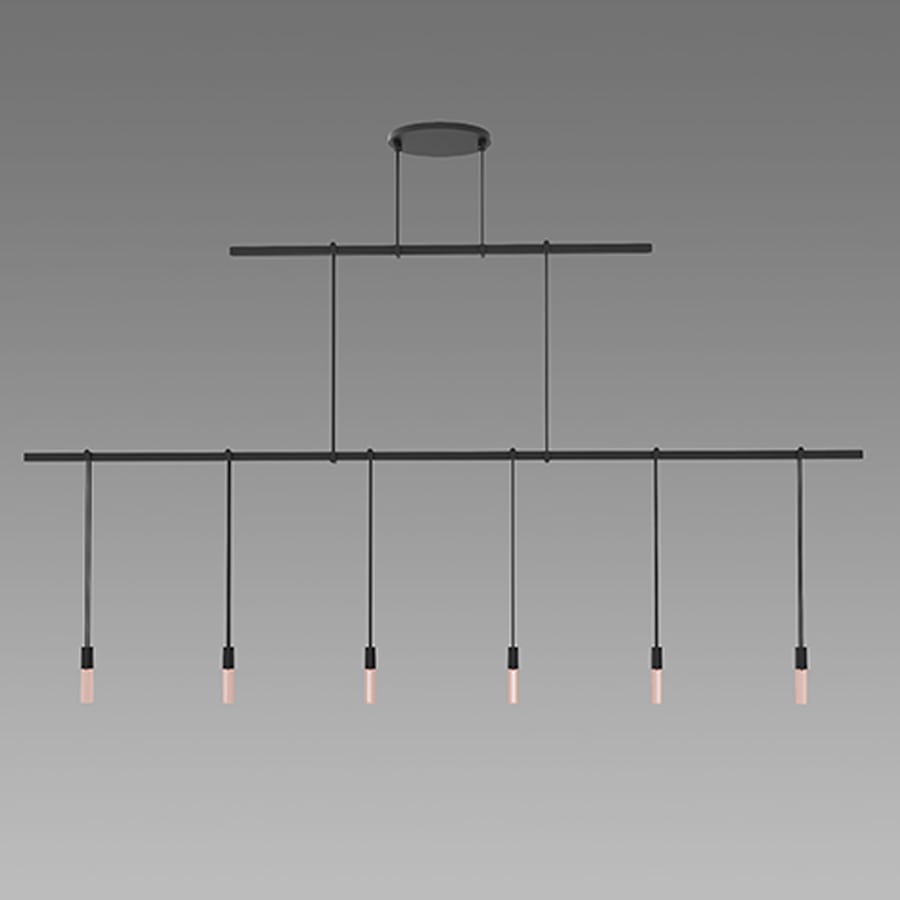 Suspenders LED 2-Tier Linear Pendant