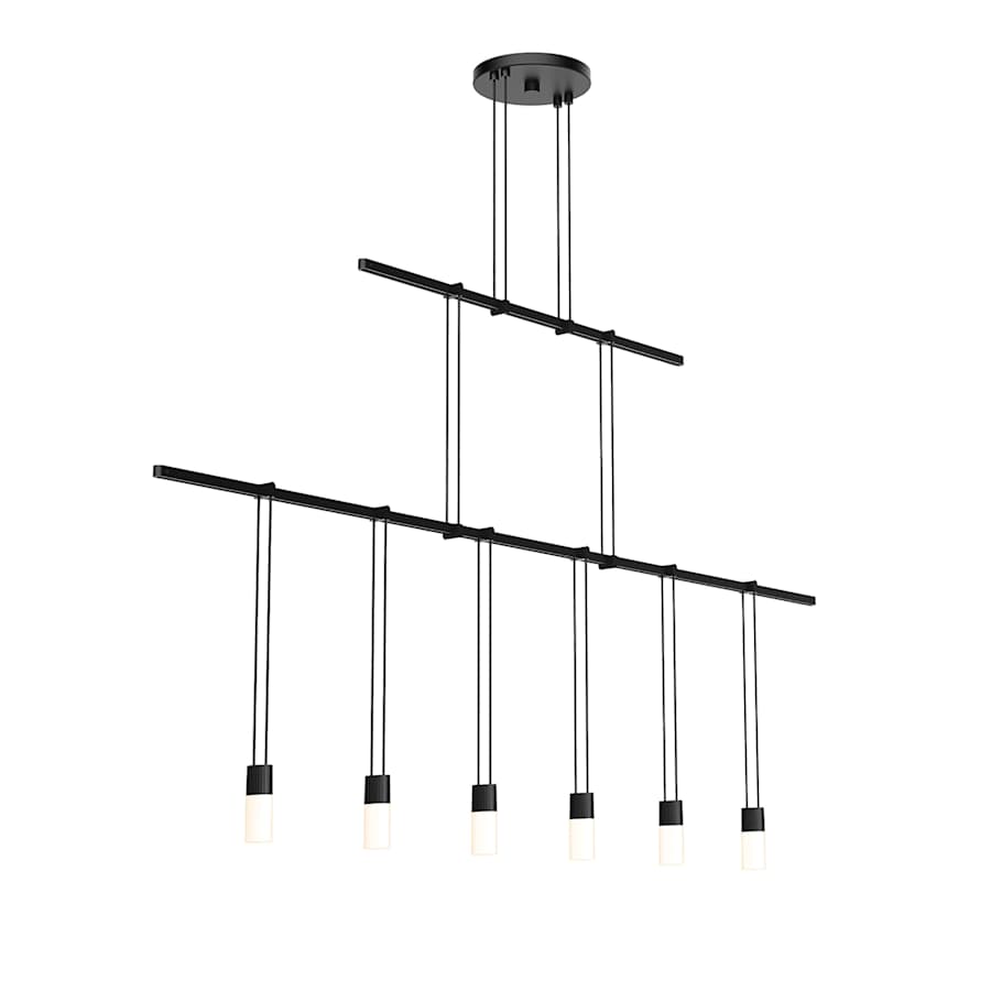 Suspenders LED 2-Tier Linear Pendant