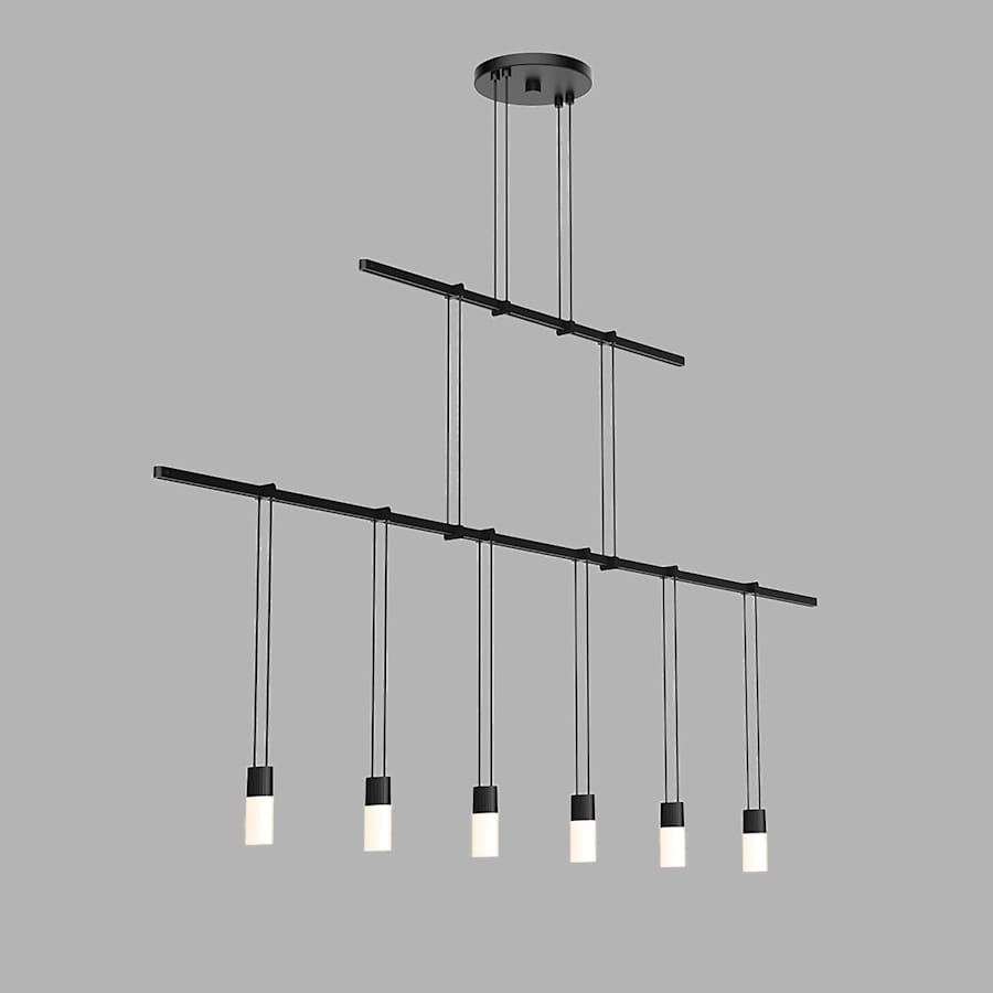 Suspenders LED 2-Tier Linear Pendant
