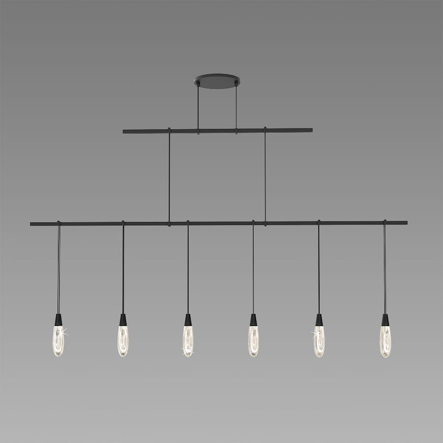 Suspenders LED 2-Tier Linear Pendant