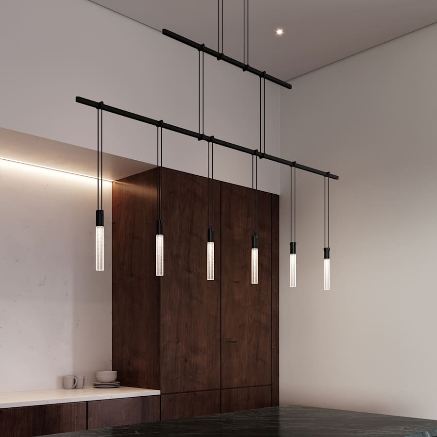 Suspenders LED 2-Tier Linear Pendant