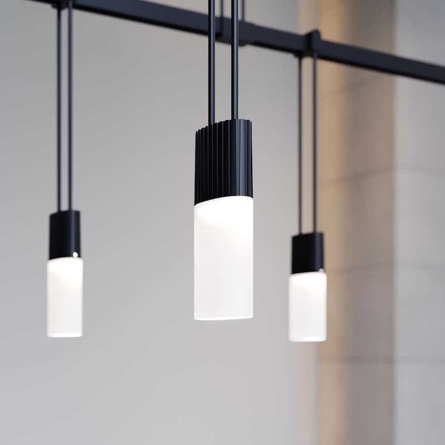 Suspenders LED 2-Tier Tandem Linear Pendant