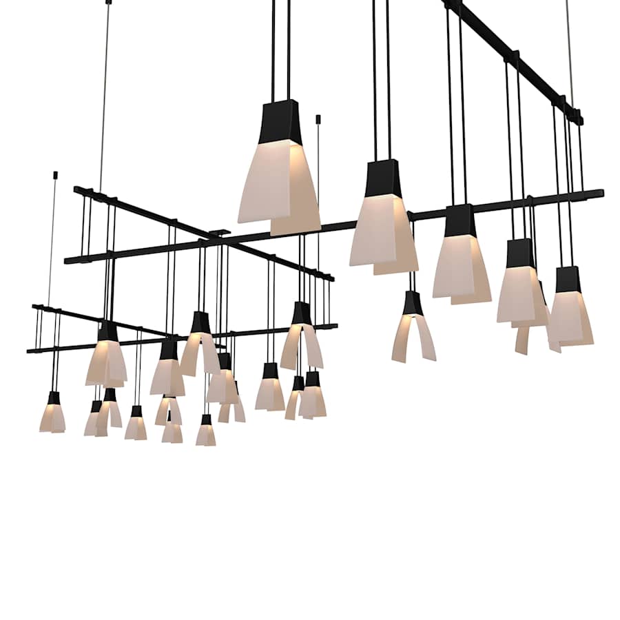Suspenders LED 5-Bar Zig Zag Multi-Light Pendant
