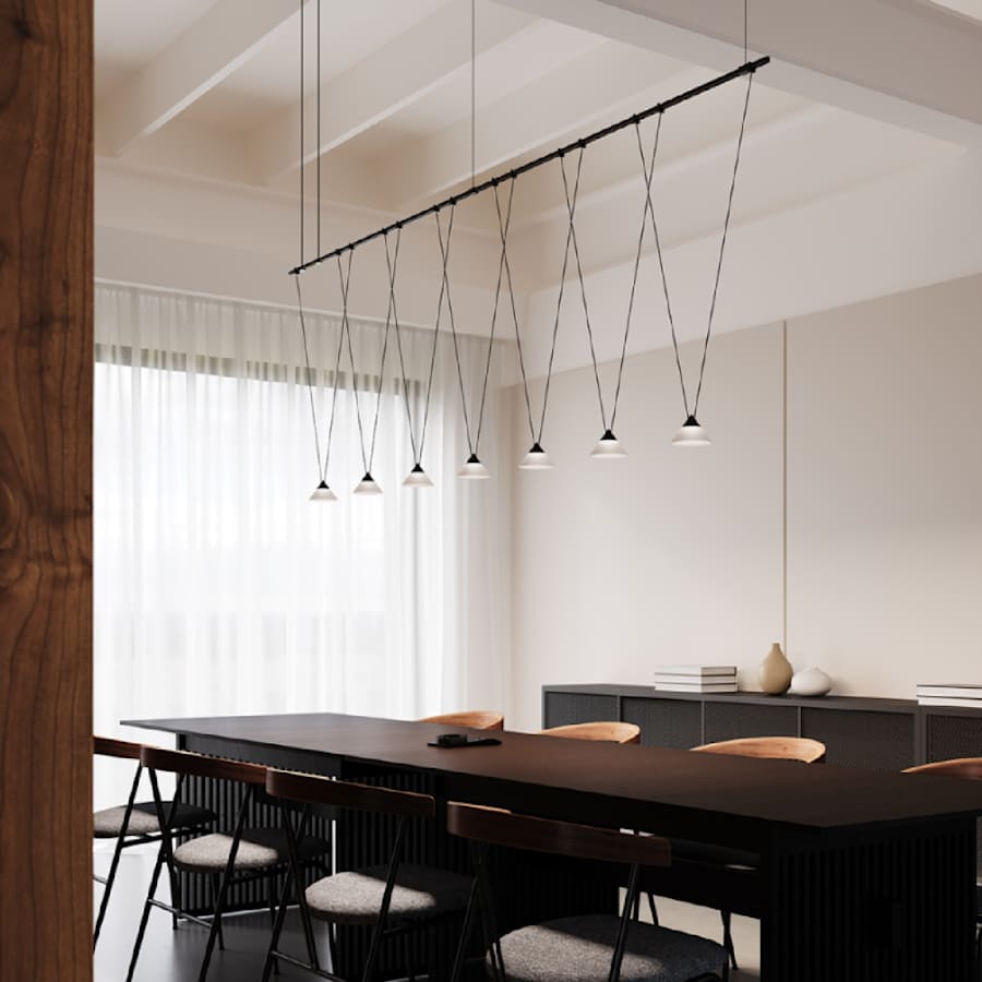 Suspenders 7-Light 97" Wide LED Suspension Multi-Light