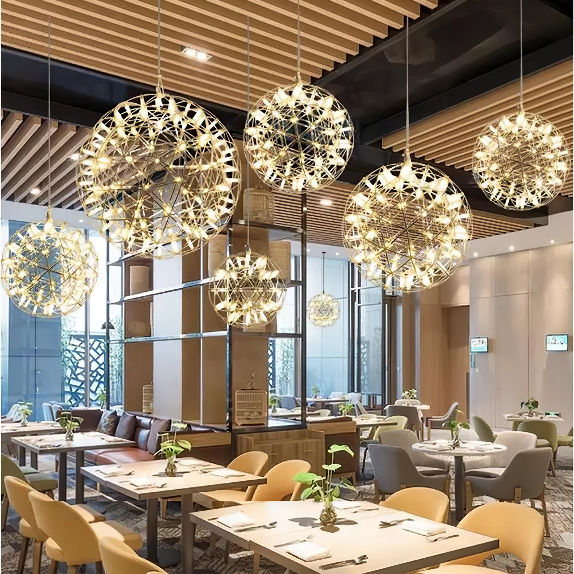 Spark Orb LED Pendant