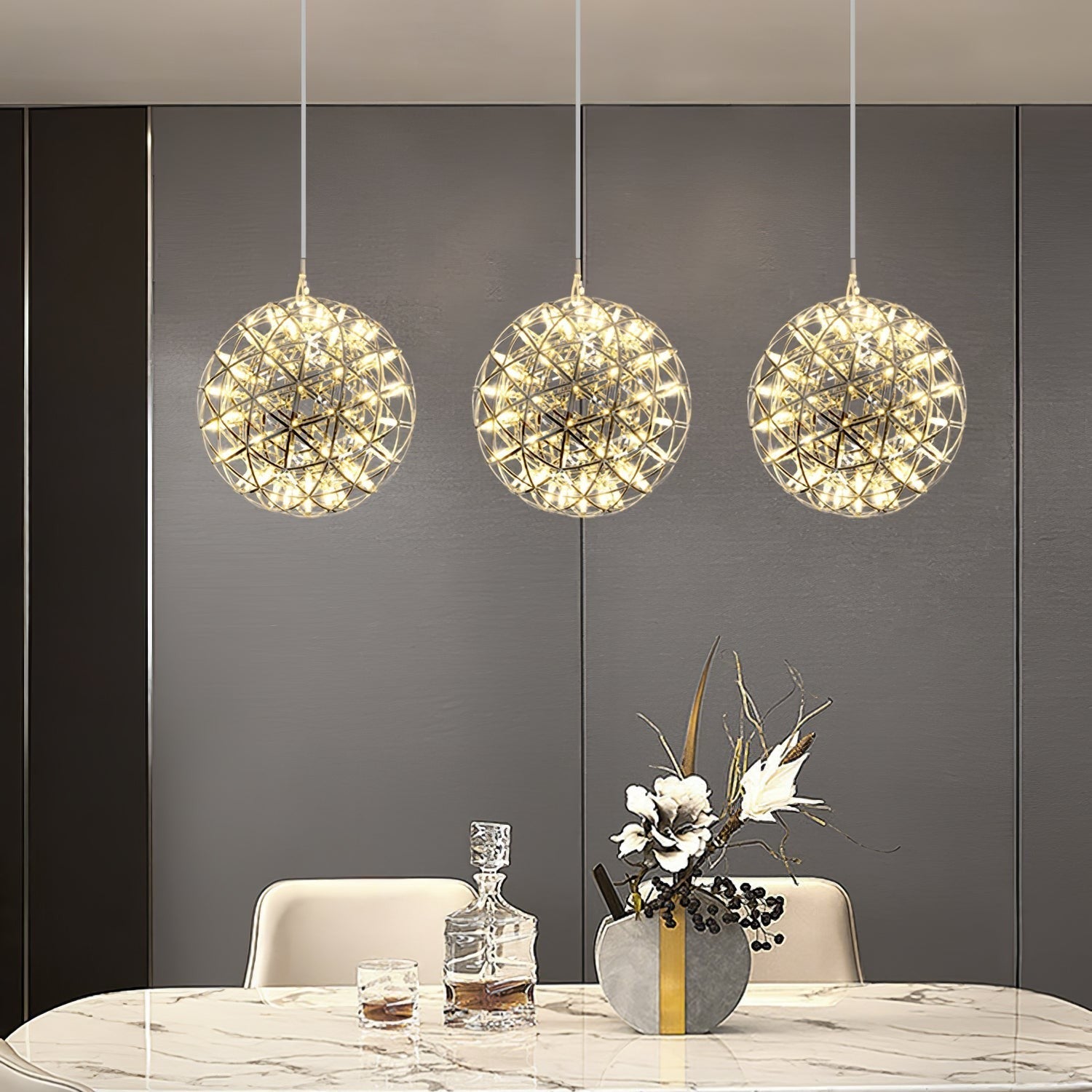 Spark Orb LED Pendant
