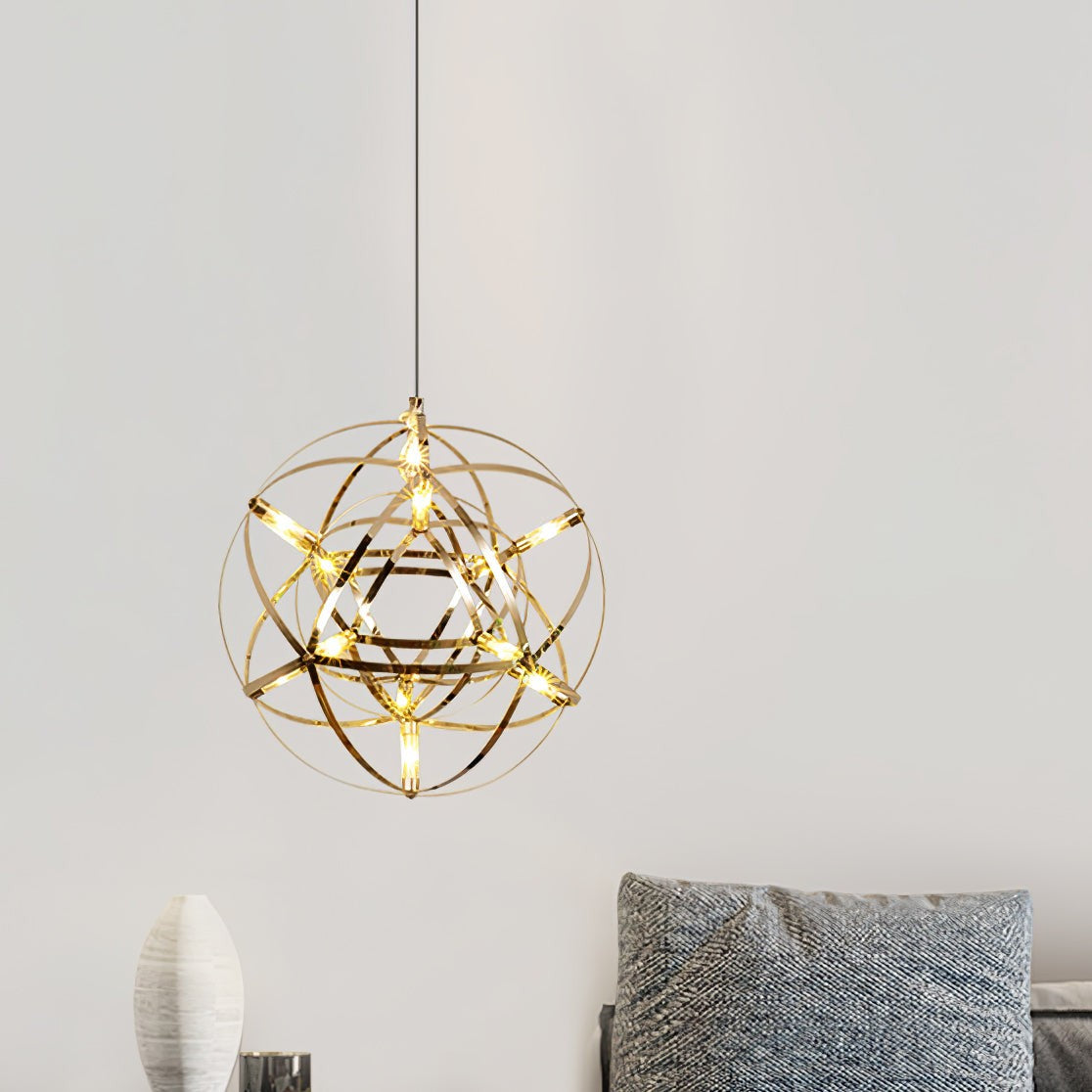 Spark Orb LED Pendant