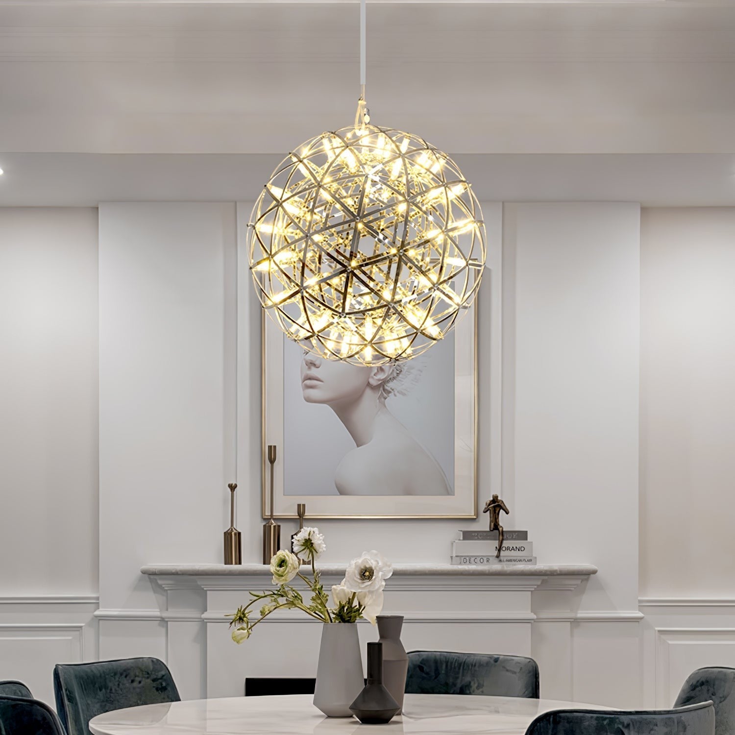 Spark Orb LED Pendant