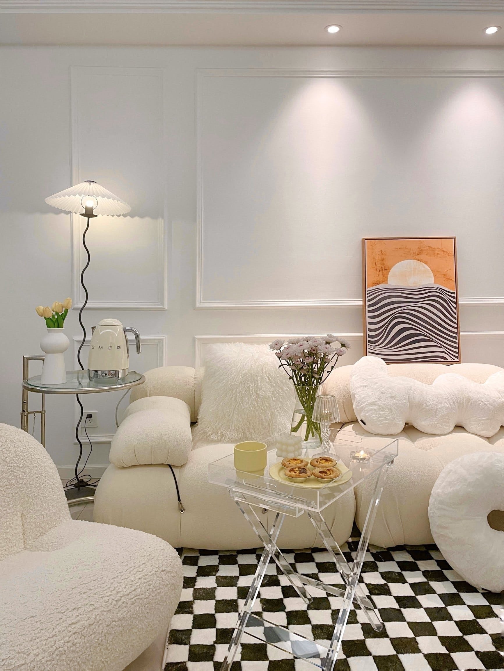 Squiggle Sculptural Floor Lamp