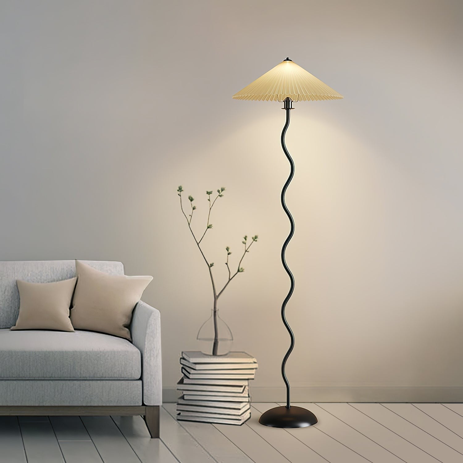 Squiggle Sculptural Floor Lamp
