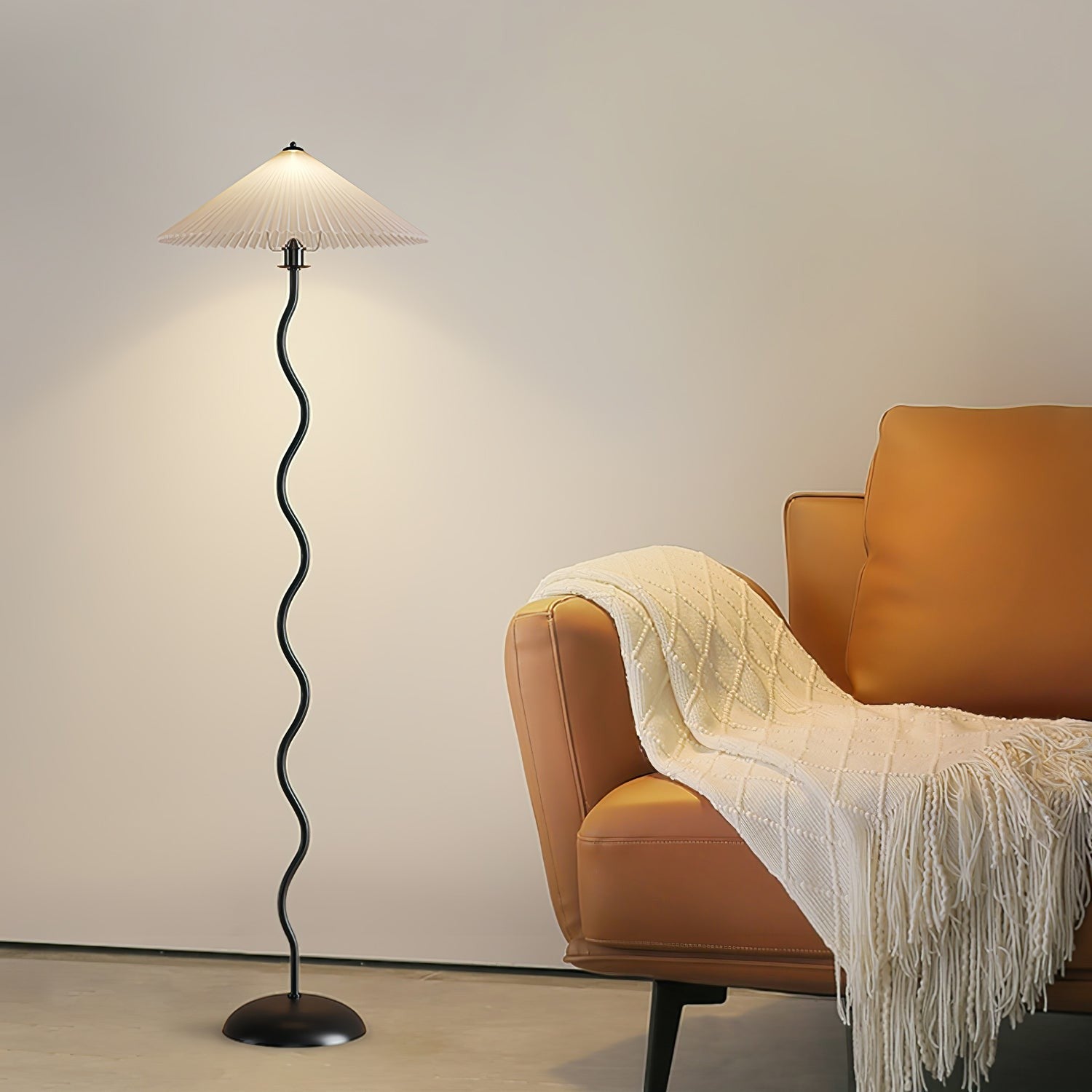 Squiggle Sculptural Floor Lamp
