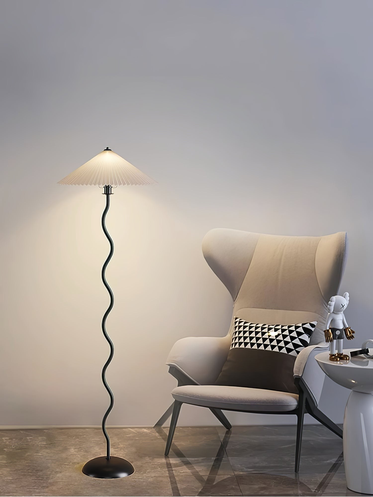 Squiggle Sculptural Floor Lamp