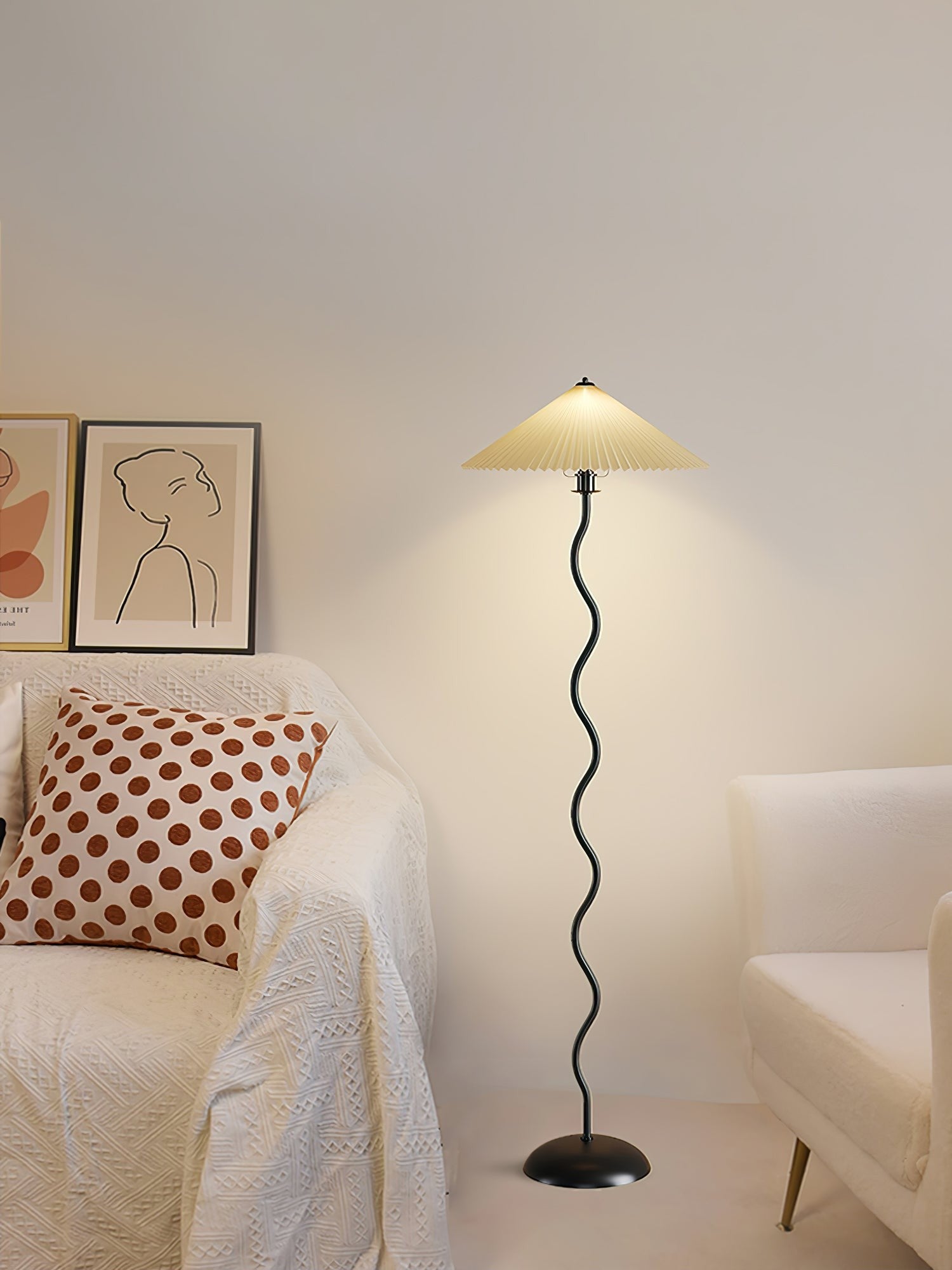 Squiggle Sculptural Floor Lamp