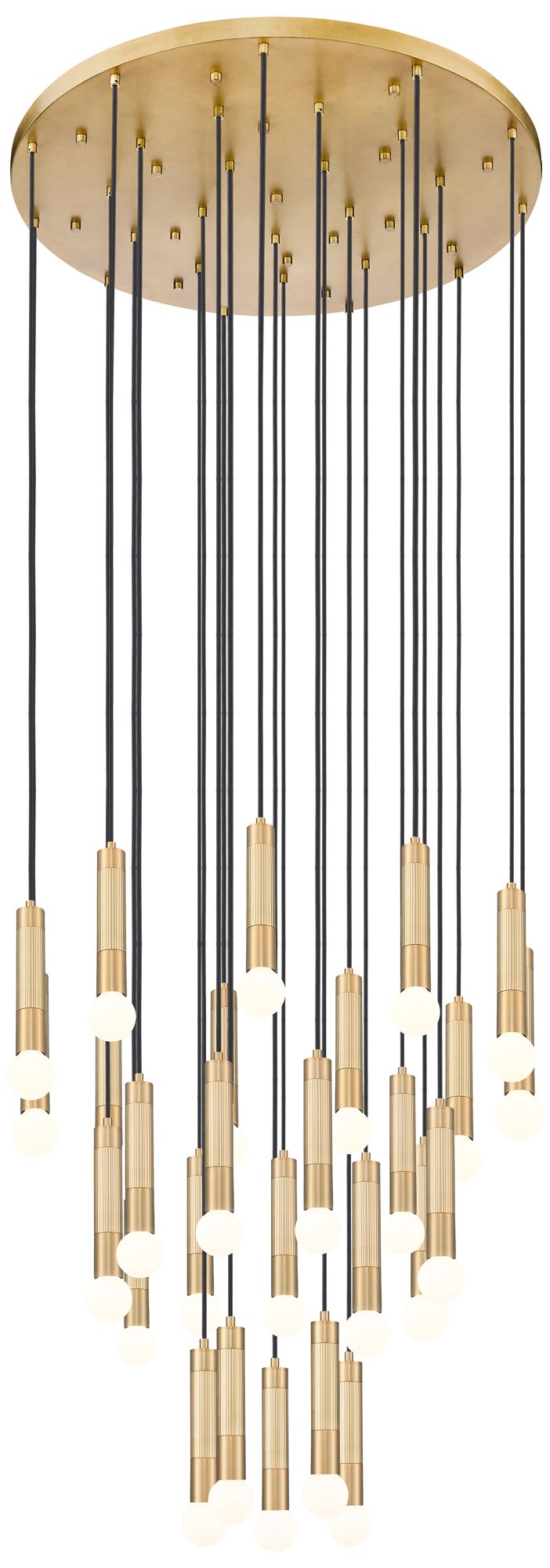 Stari Modern Gold 27-Light Chandelier