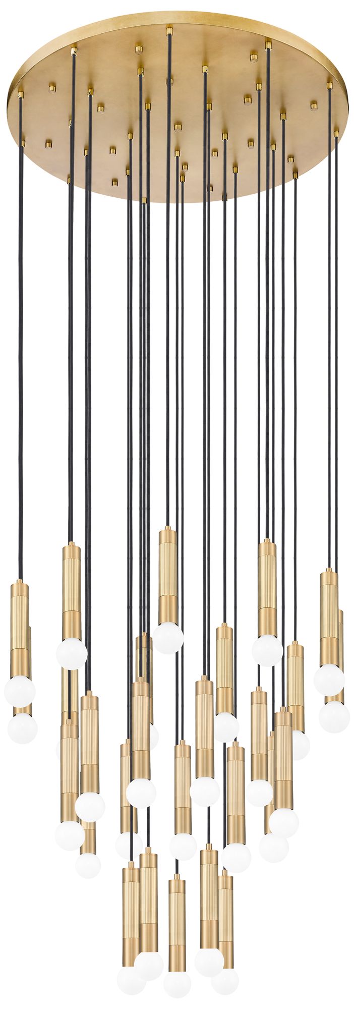 Stari Modern Gold 27-Light Chandelier