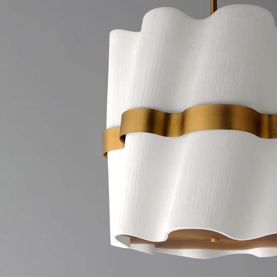 Studio M Curtain Call 8-Light 19" Wide LED Pendant