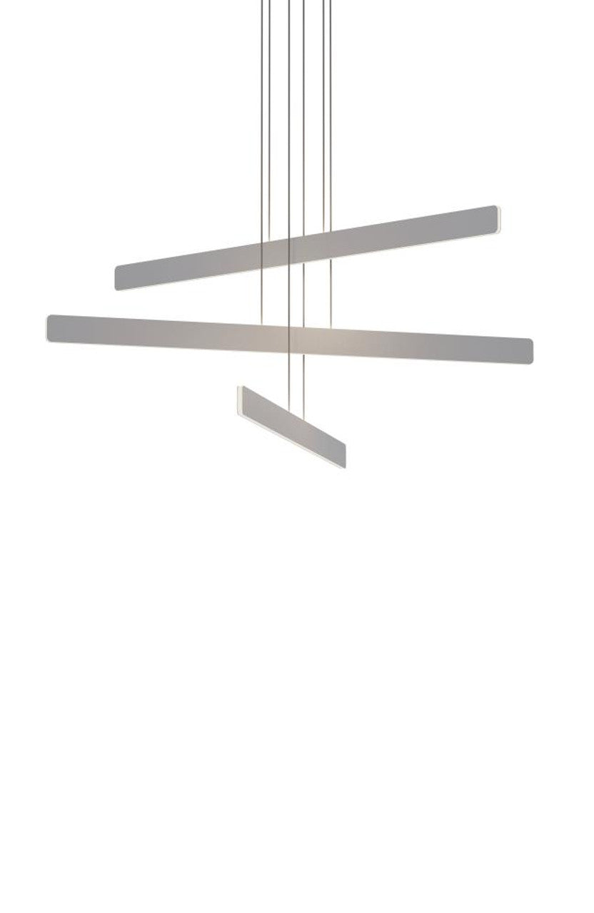 Royyo Pendant, 19-Light, Circular, LED, Matte White, Gold Accent, Matte White Canopy, 22"W (RYP-C19-SW-MWG 407UELG)