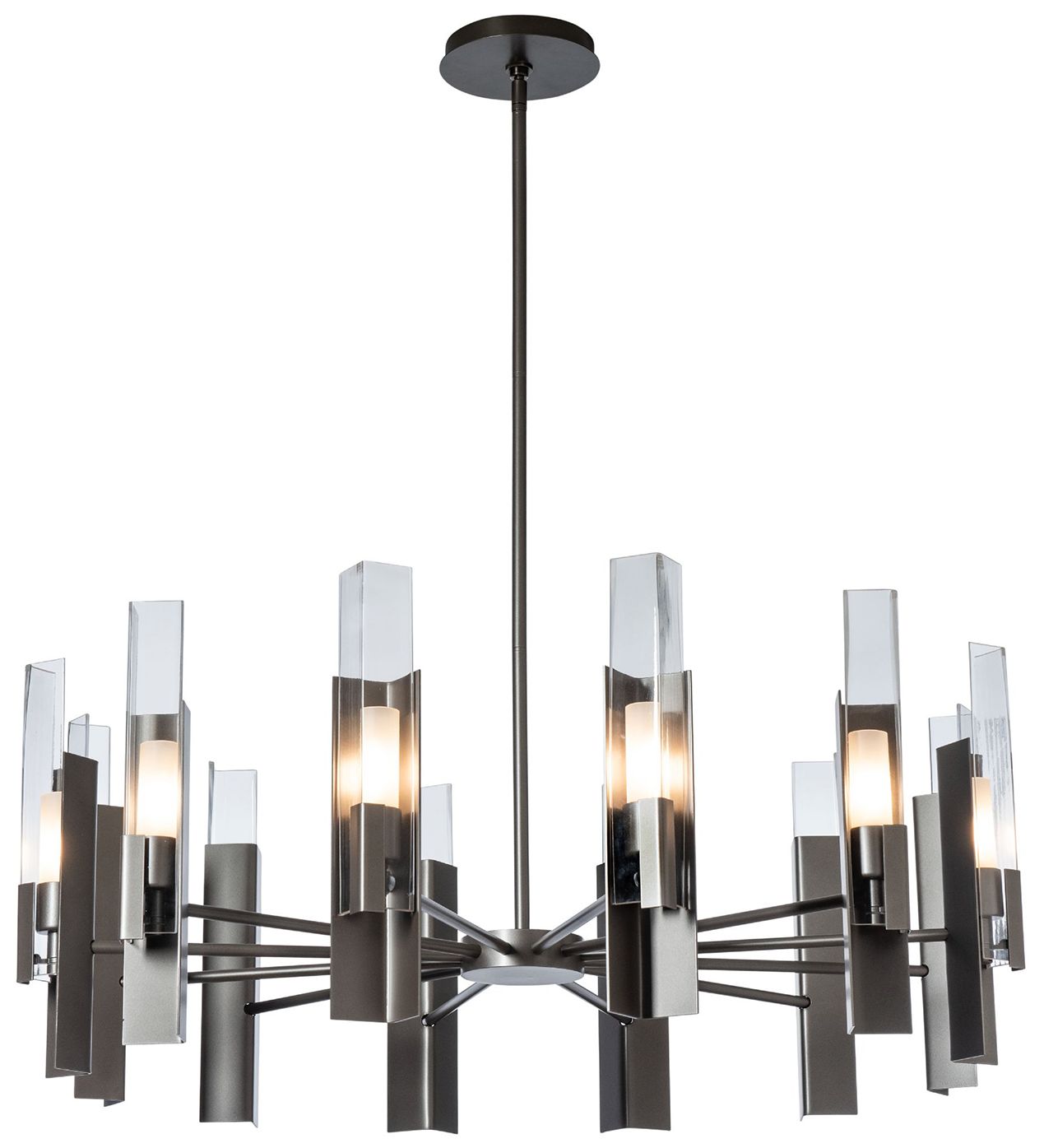 Summit 12-Light Dark Smoke Chandelier