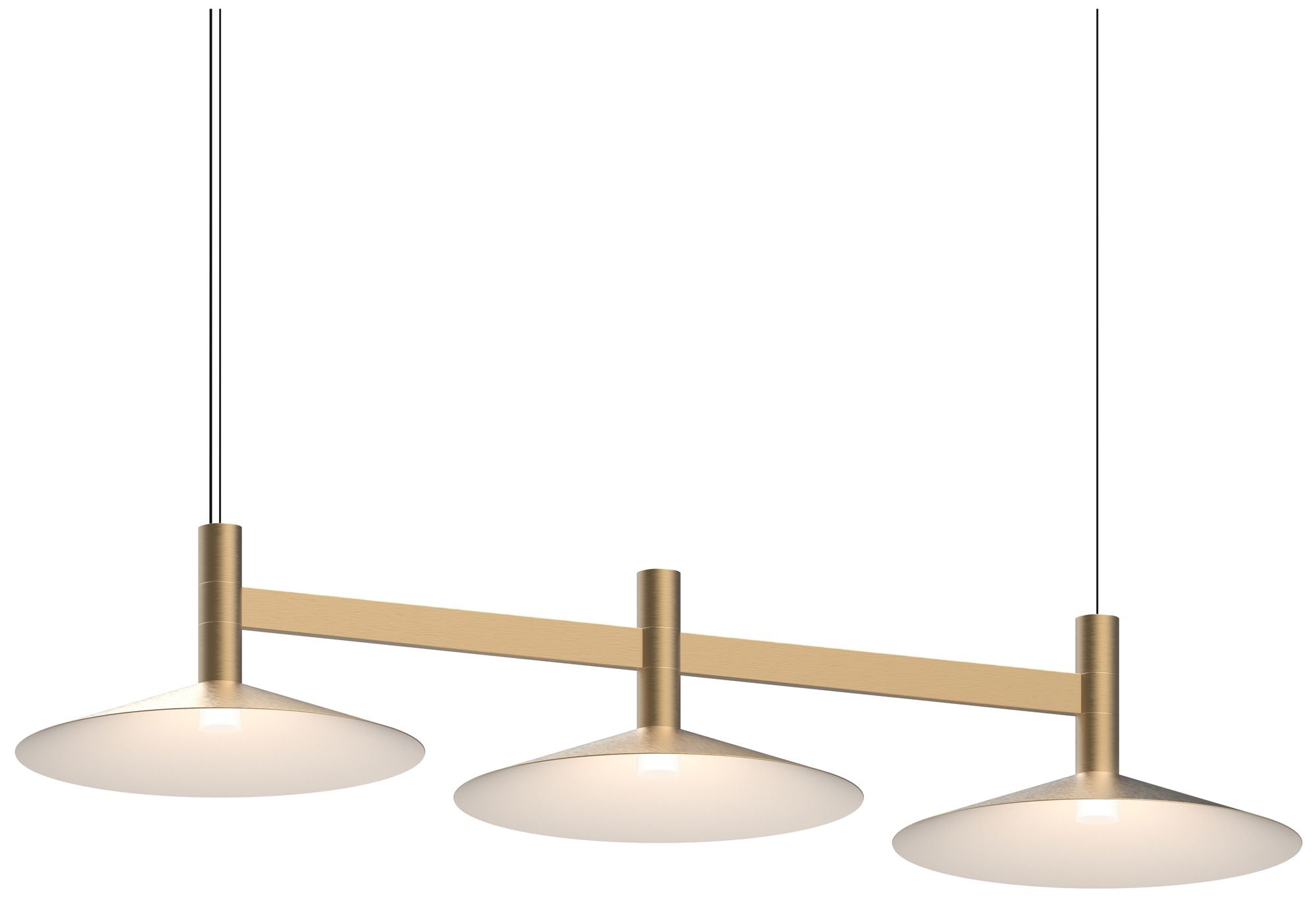 Systema Staccato 3-Light Linear Pendant with Shallow