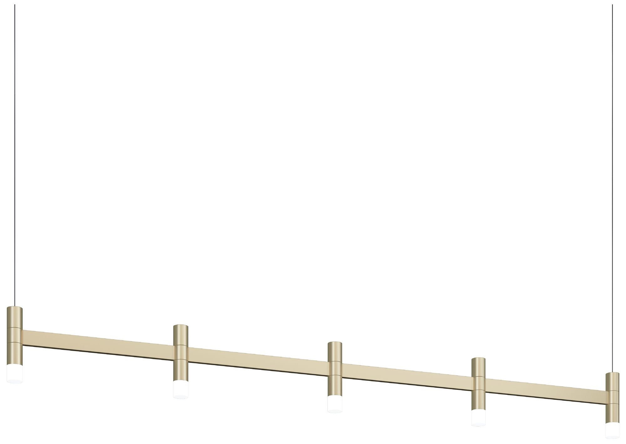 Systema Staccato 5-Light Linear Pendant with 20 ft Cord