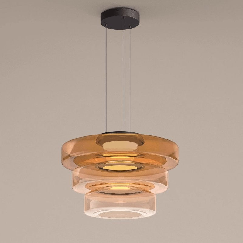 Tiered Aura Pendant Light