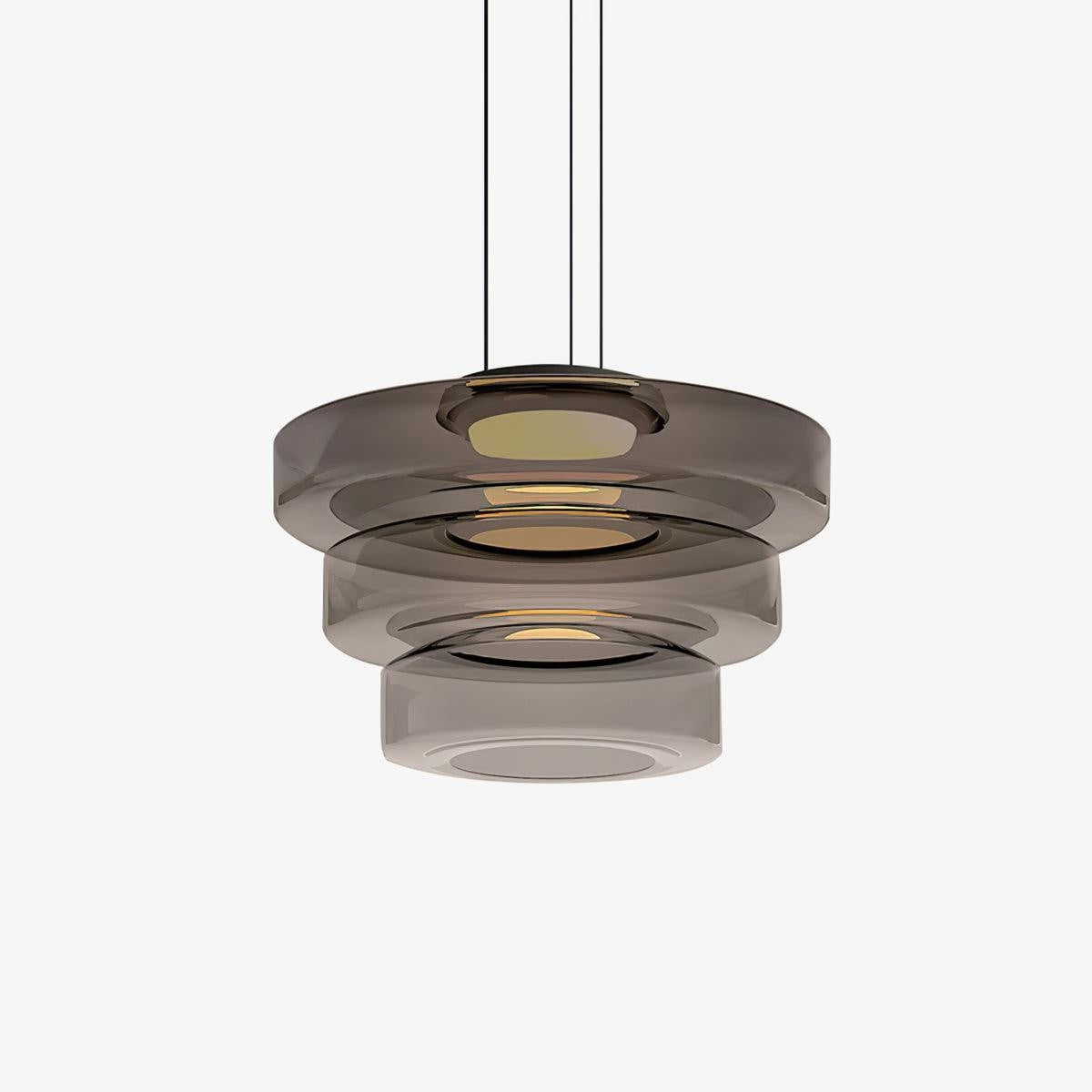 Tiered Aura Pendant Light