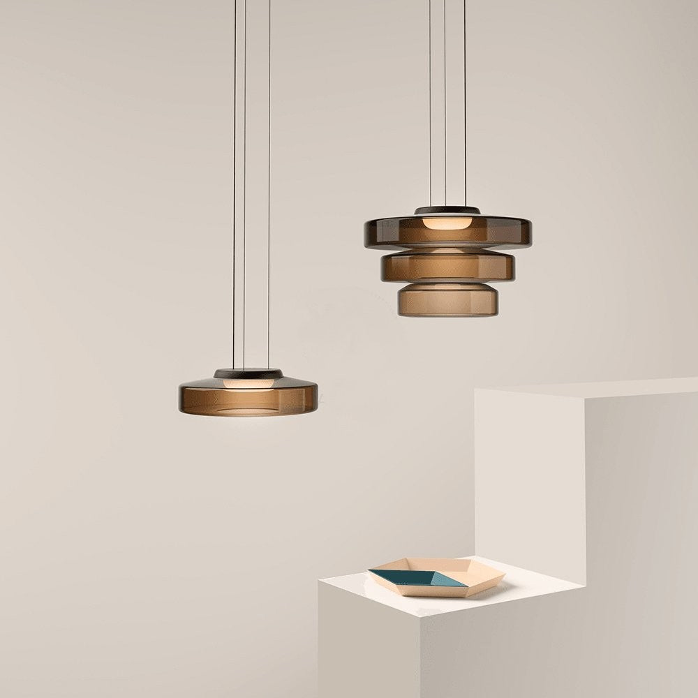 Tiered Aura Pendant Light