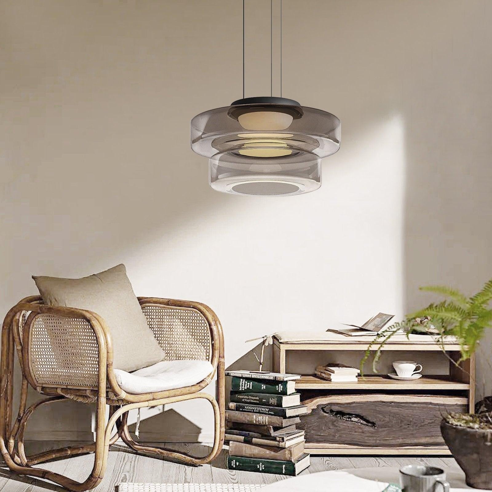 Tiered Aura Pendant Light