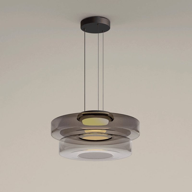 Tiered Aura Pendant Light