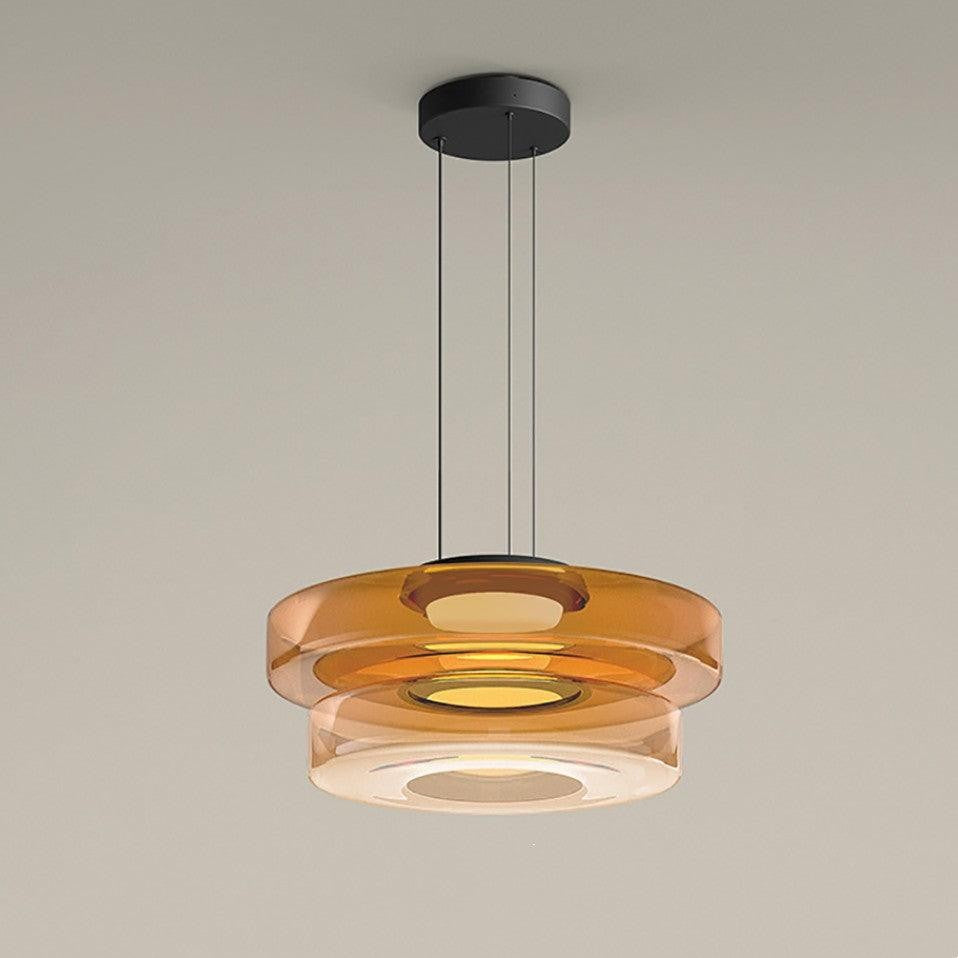 Tiered Aura Pendant Light
