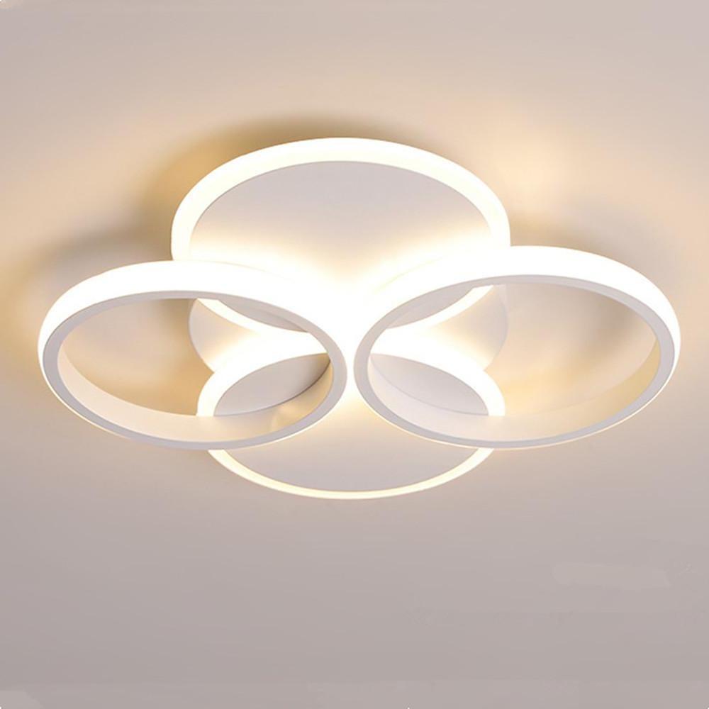 4 Circle Flush Mount Ceiling Light Geometrical LED