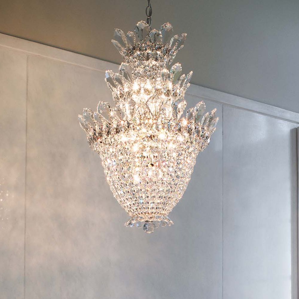Trilliane 28"H X 15-Light Crystal Chandelier