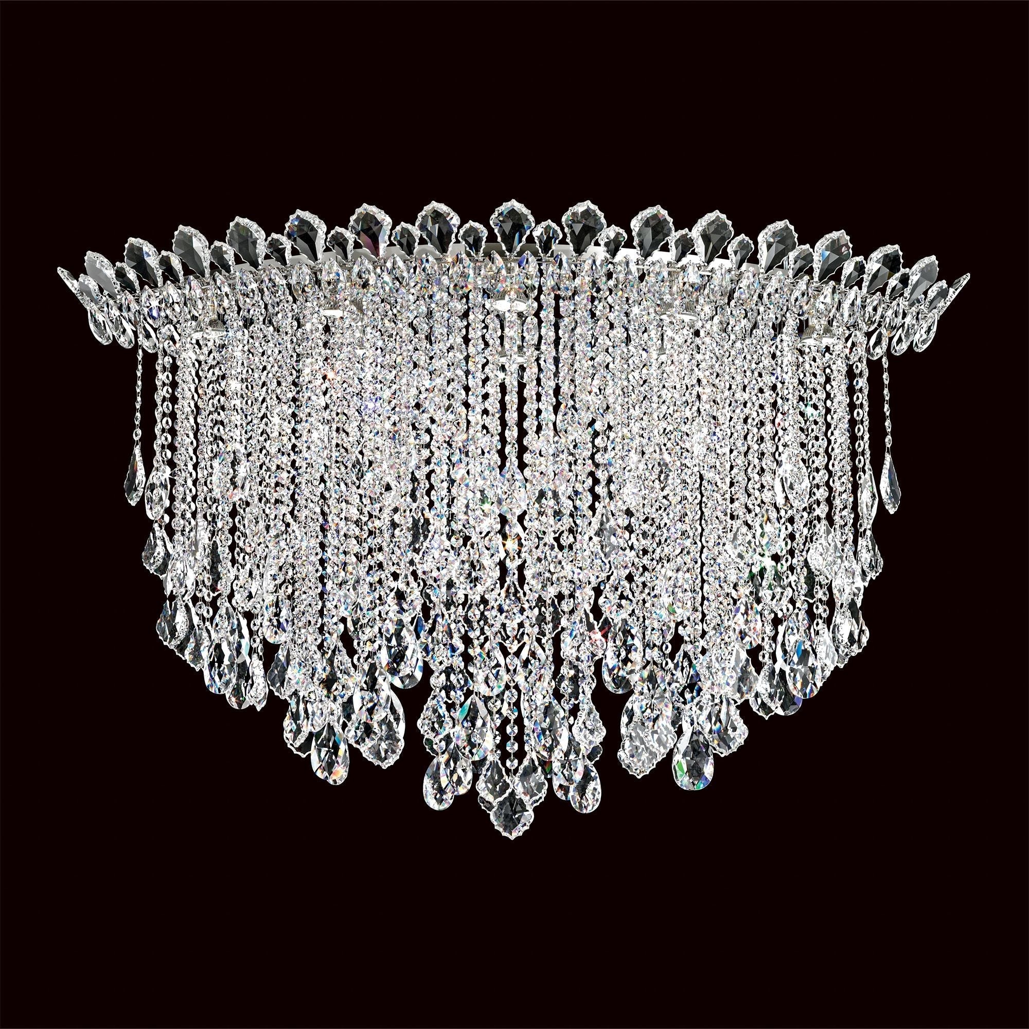 Trilliane Strands 28.5"H X 45"W 8-Light Crystal Chandelier
