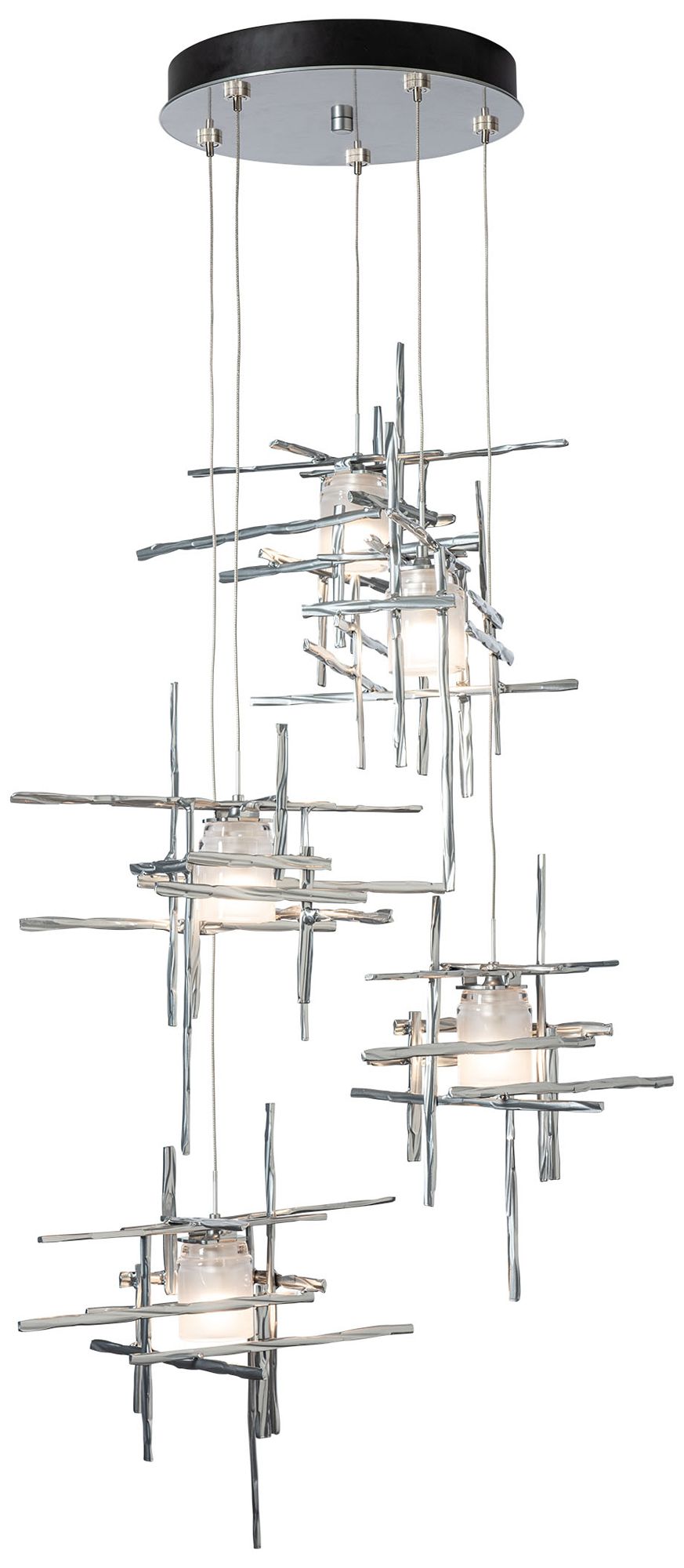 Tura 5-Light Sterling Chandelier
