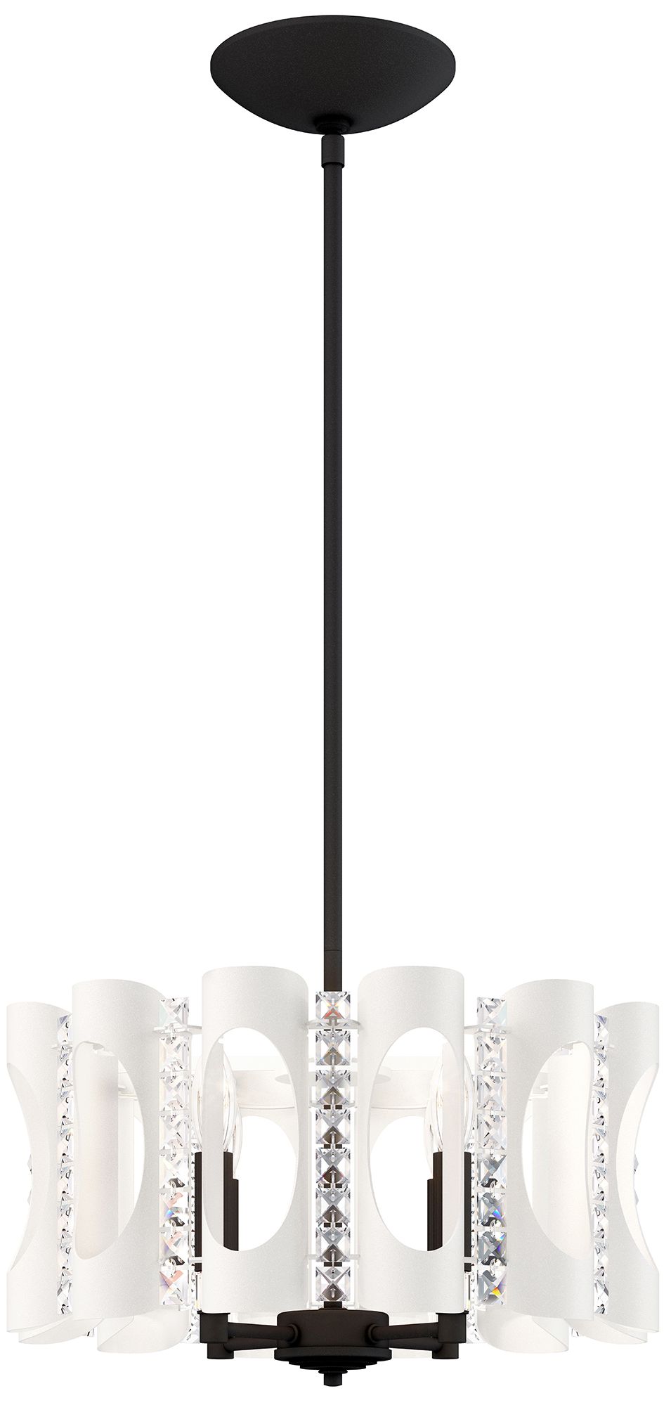 Twilight 8.5"H X 4-Light Crystal Chandelier