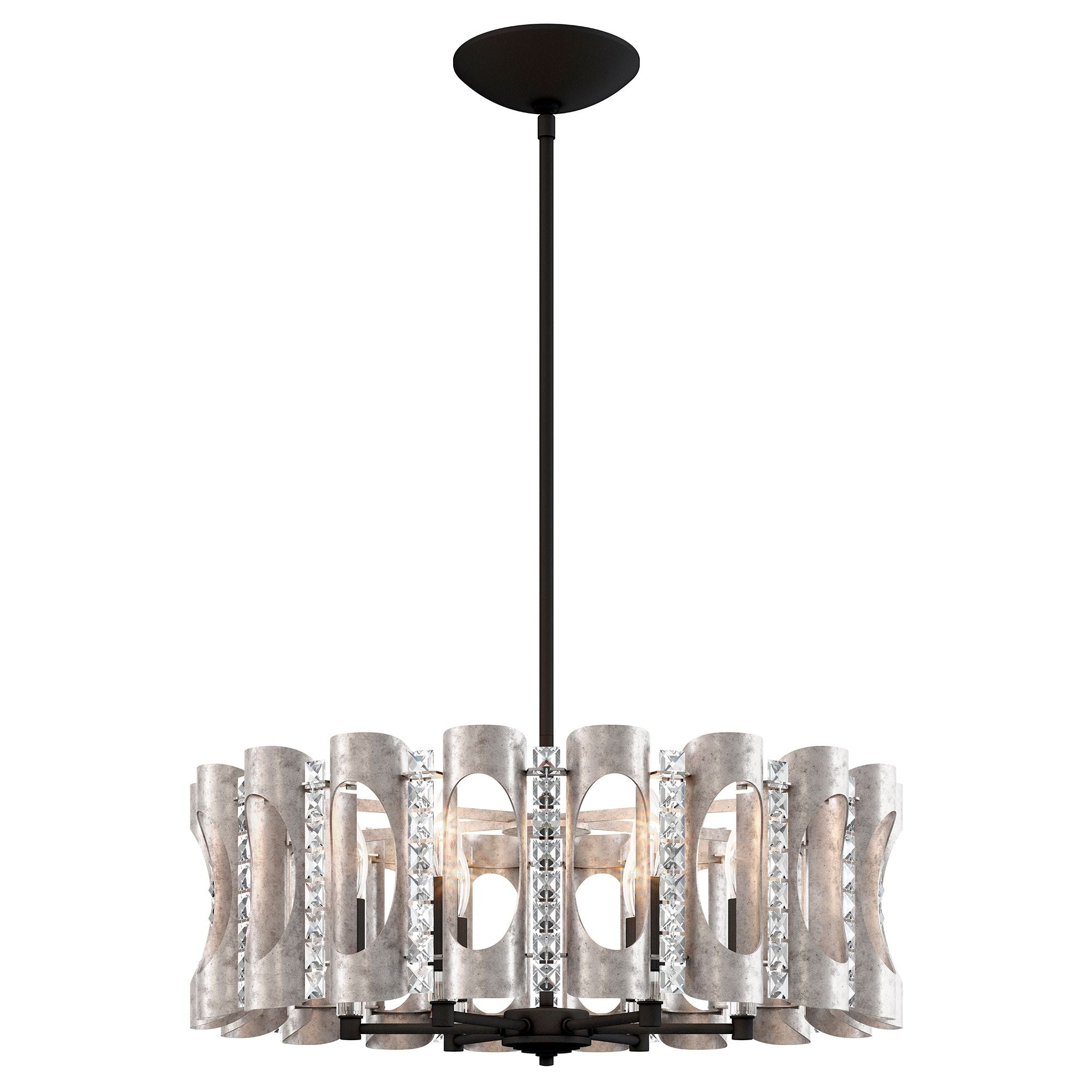 Twilight 8.5"H X 6-Light Crystal Chandelier
