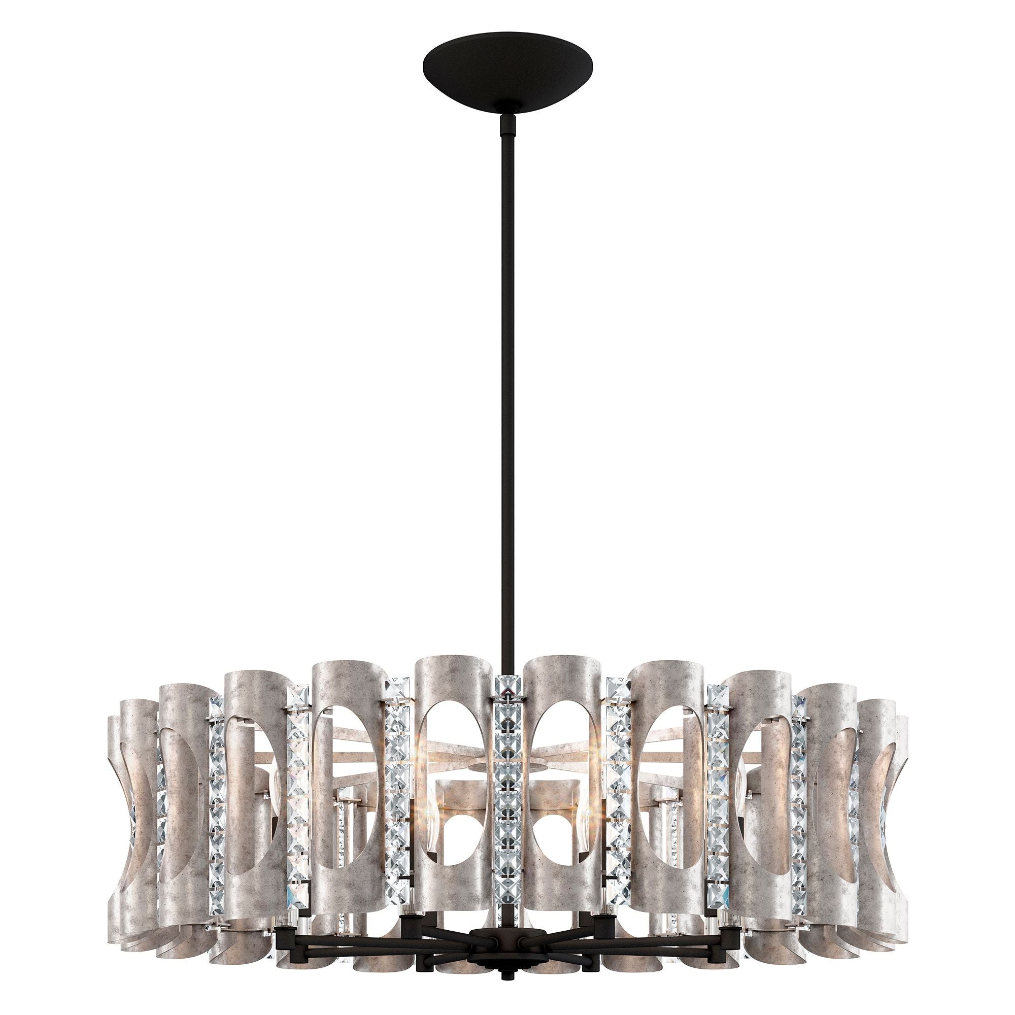 Twilight 8.5"H X 8-Light Crystal Chandelier