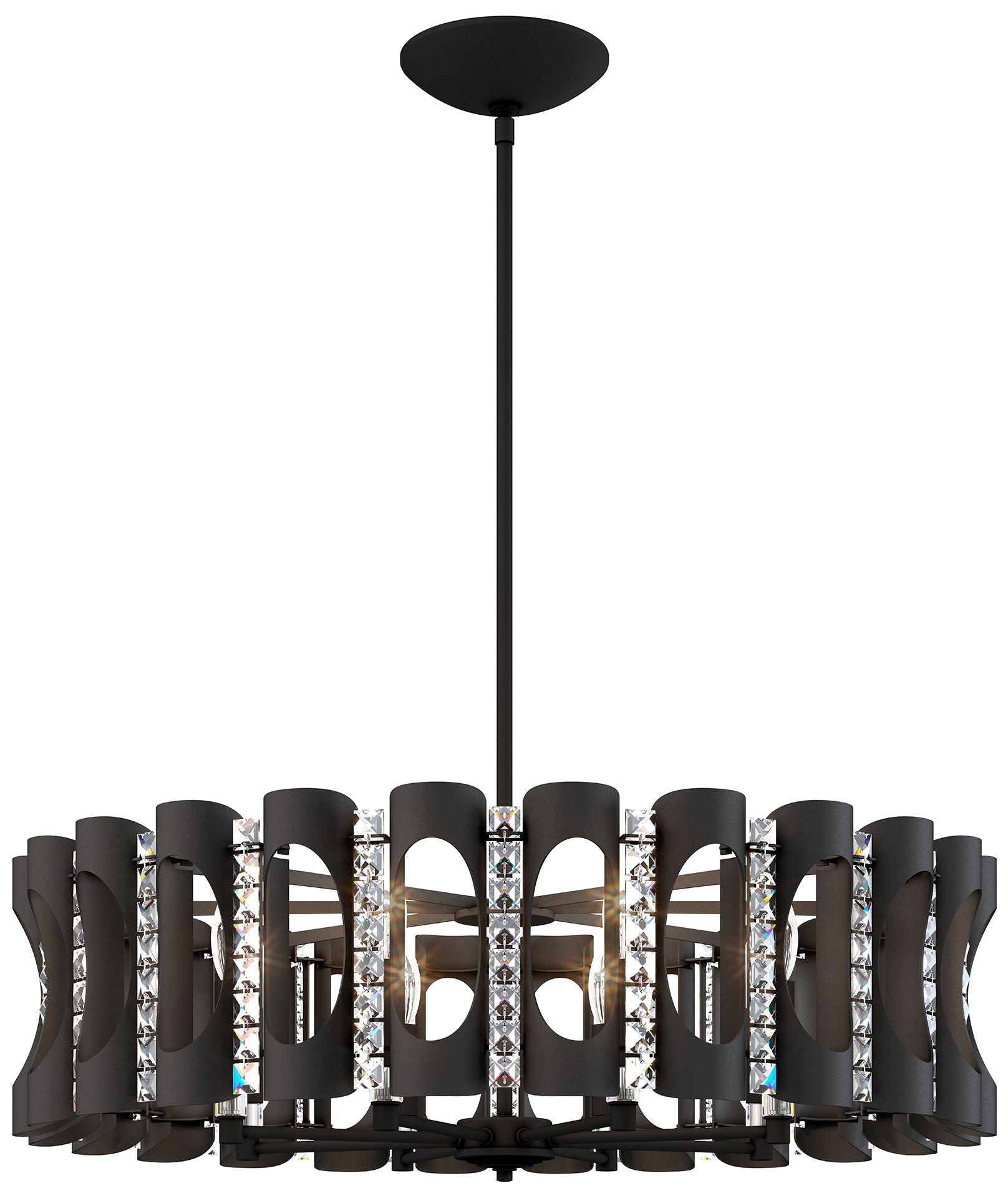 Twilight 8.5"H X 8-Light Crystal Chandelier
