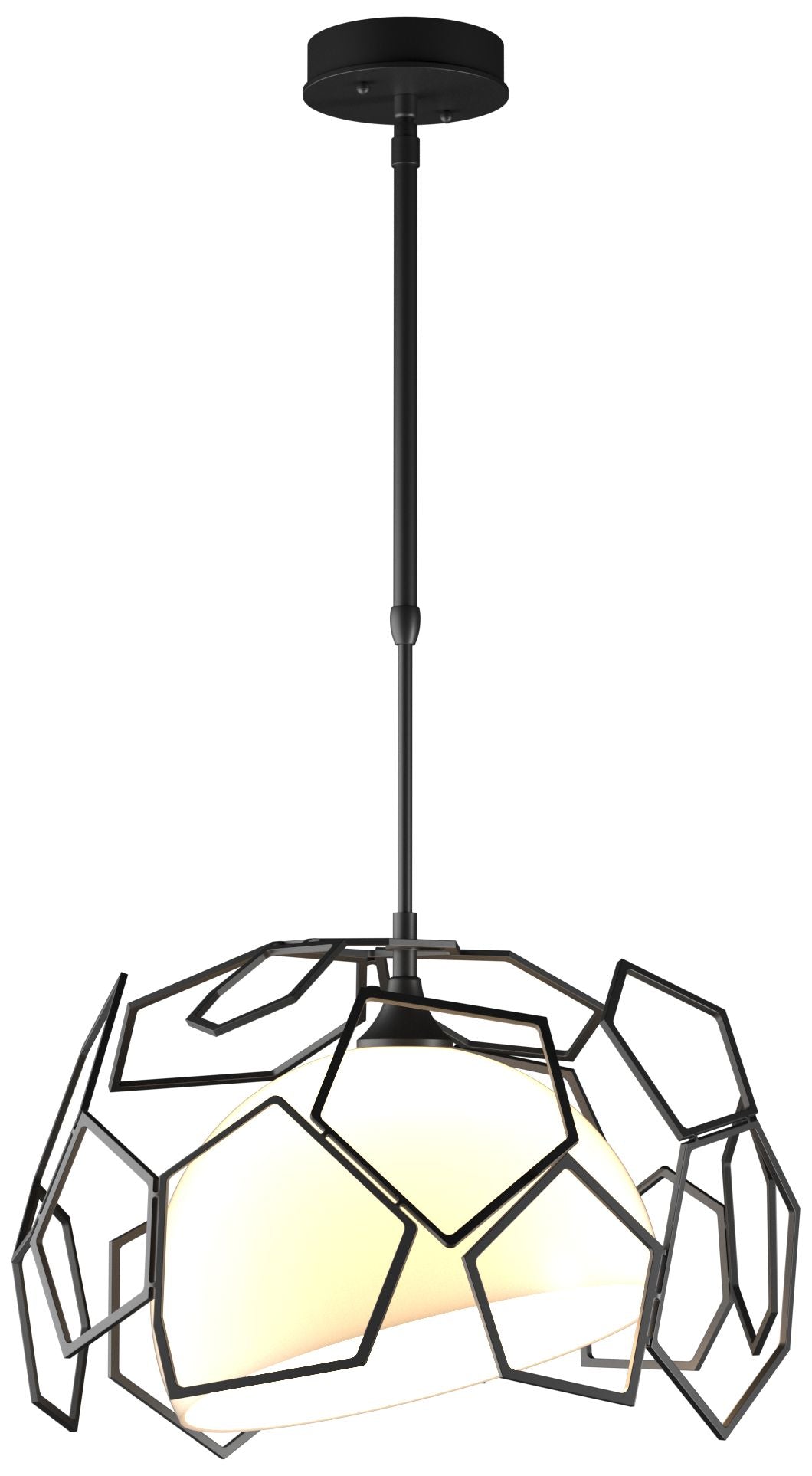 Umbra Coastal Black Outdoor Chandelier