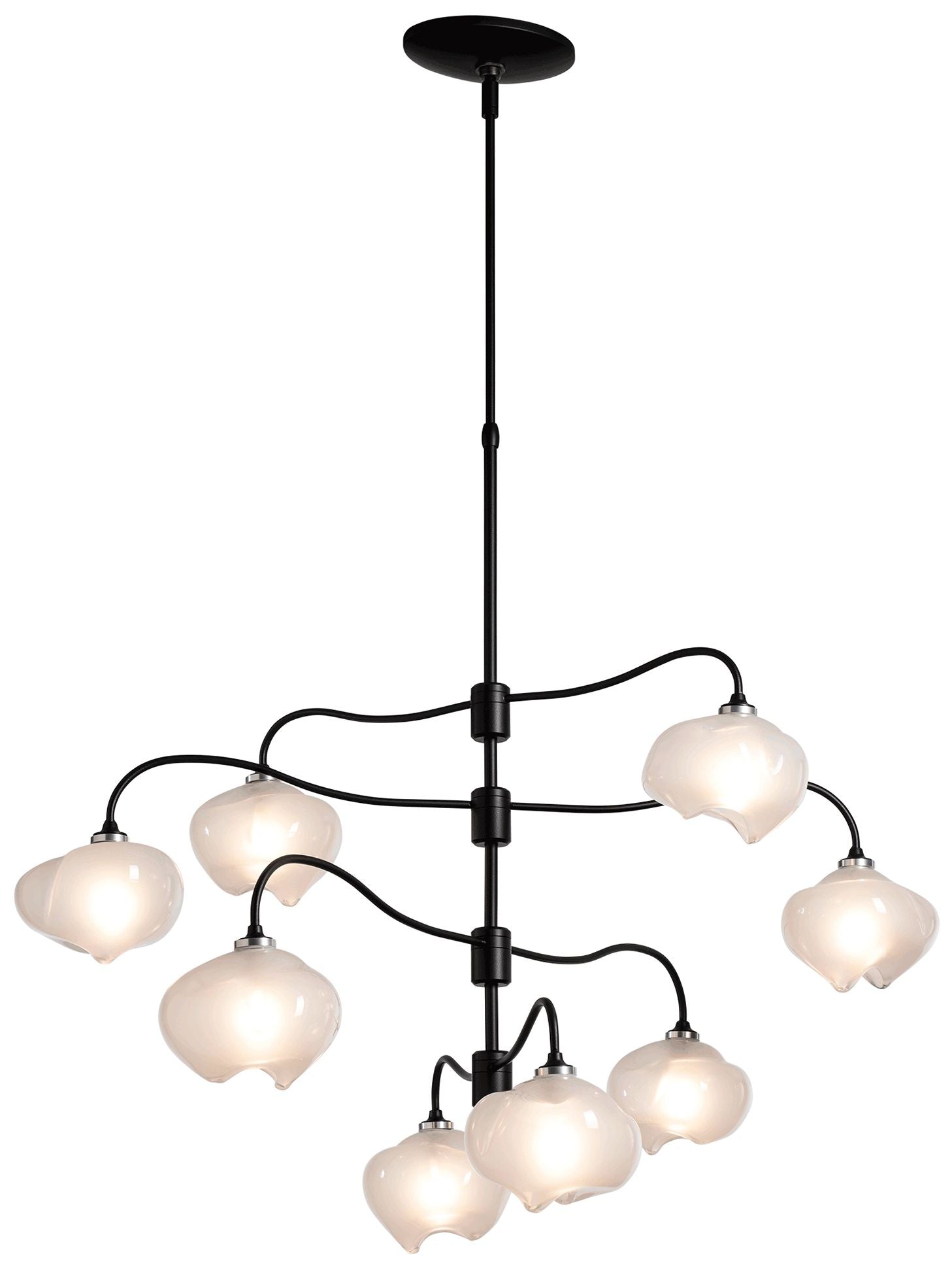 chandelier shown as a main product image for open living spaces